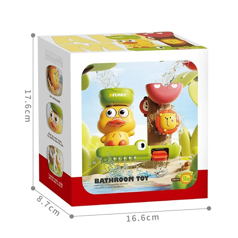 Pato Giratório de Banho para Parede (Interativo)