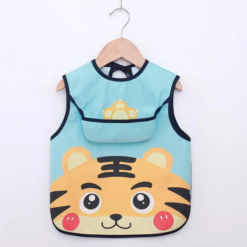 Babador de Alimentação com Manga Longa e Impermeável