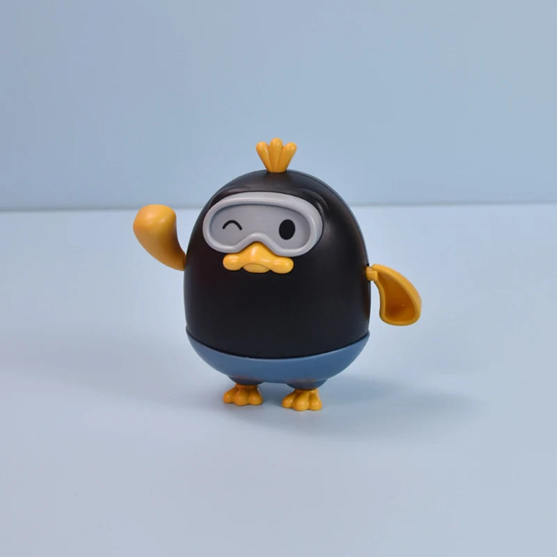 Brinquedos de Banho: Pato e Caranguejo Puxa-Corda