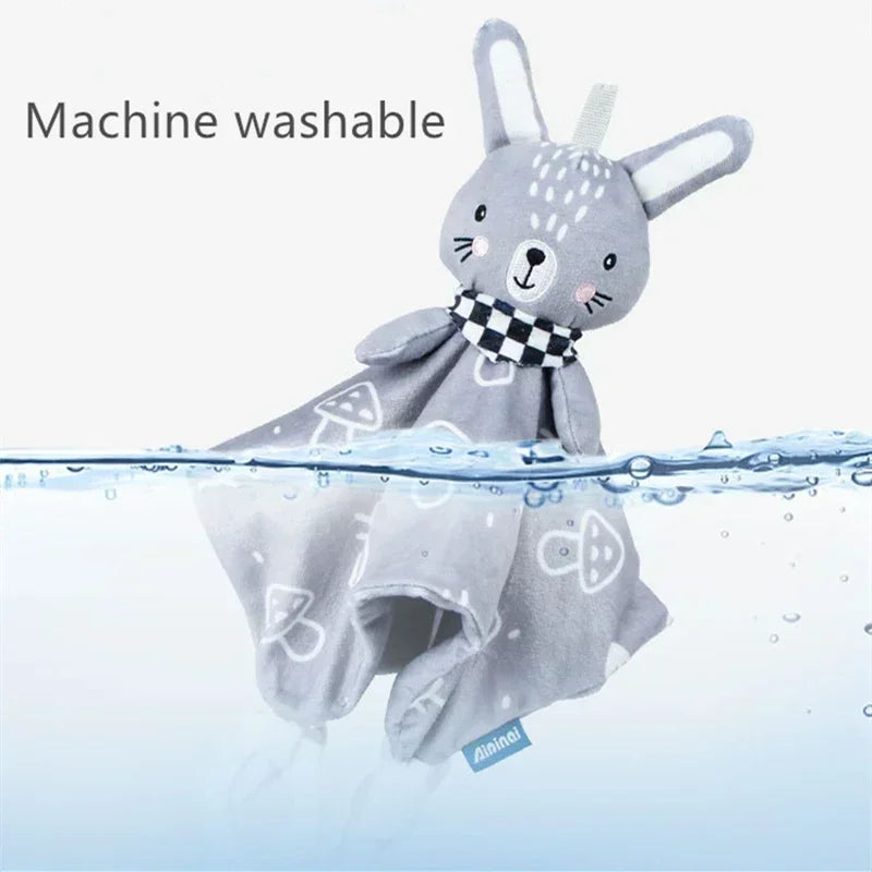 Doudou Peluche para Bebé | Cobertor de Conforto Coelho/Elefante