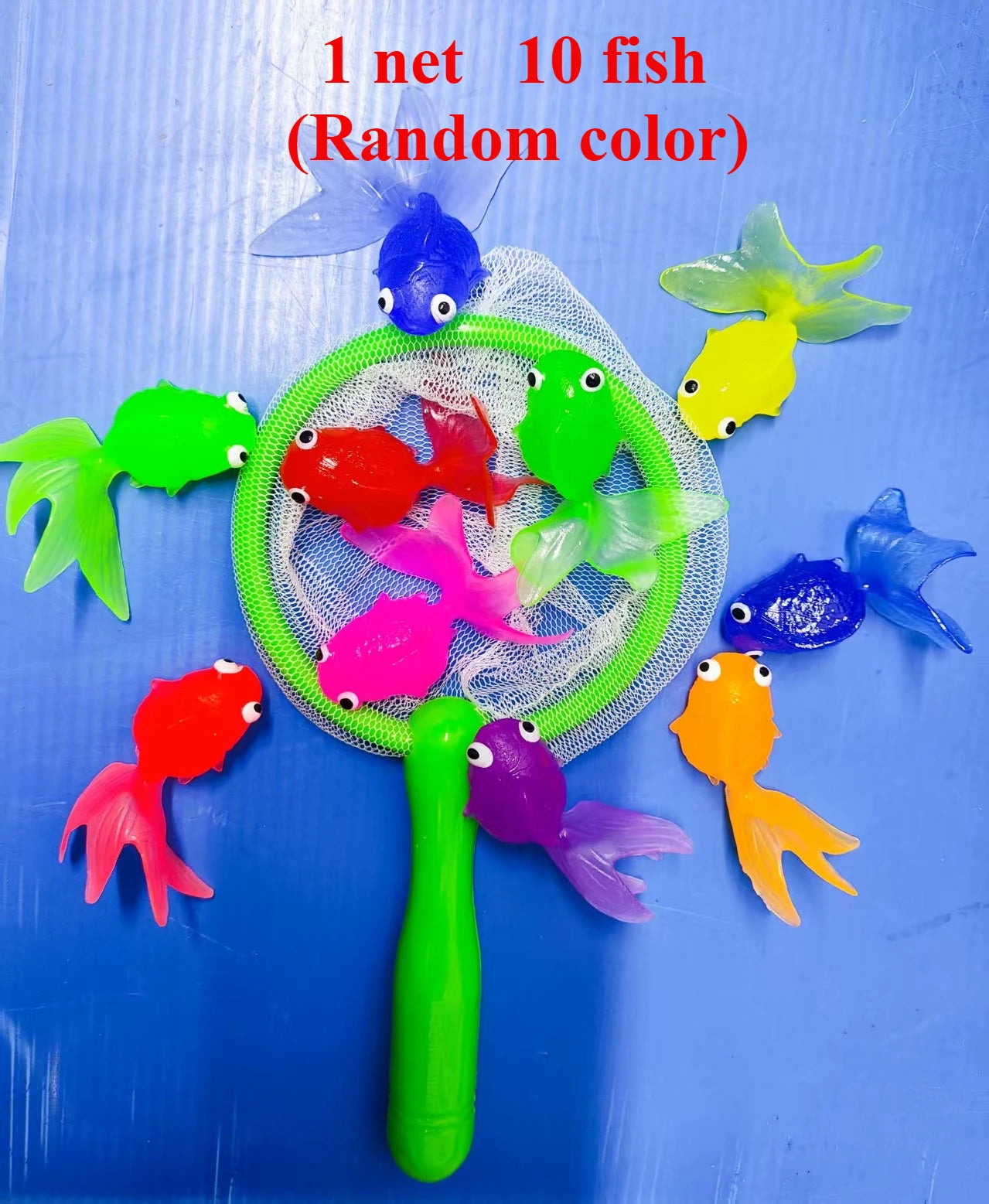 Kit de Pesca no Banho: Animais Marinhos e Rede