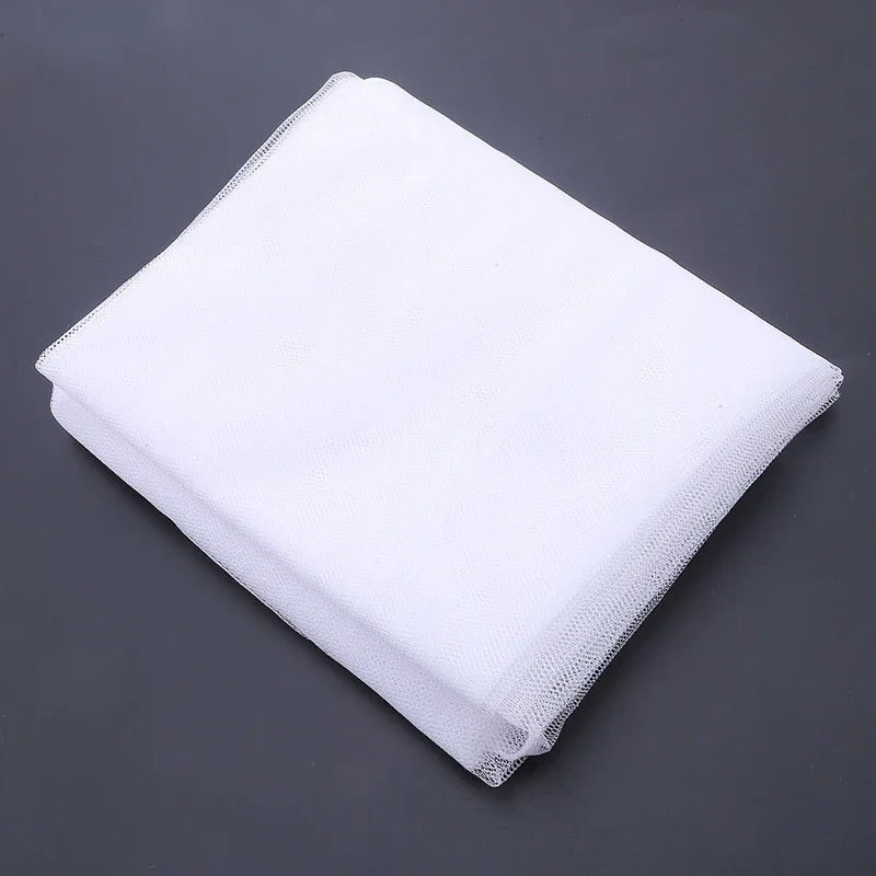 Mosquiteiro Universal para Cama de Bebé | Dobrável, Respirável e Branco | Ideal Verão (135x60x90cm)