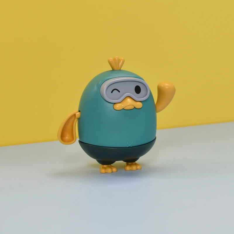 Brinquedos de Banho: Pato e Caranguejo Puxa-Corda